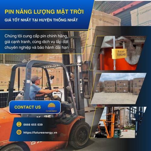 Nơi bán pin năng lượng mặt trời giá tốt và uy tín nhất huyện Thống Nhất Nơi bán pin năng lượng mặt trời giá tốt và uy tín nhất huyện Thống Nhất