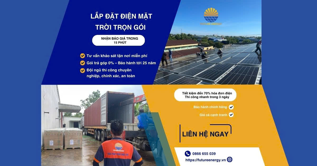 Lắp Đặt Điện Mặt Trời Trọn Gói
