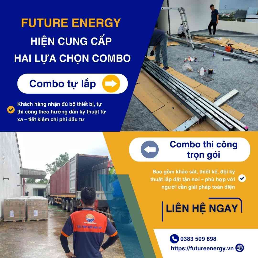 Future Energy Hiện Cung Cấp Hai Lựa Chọn Combo