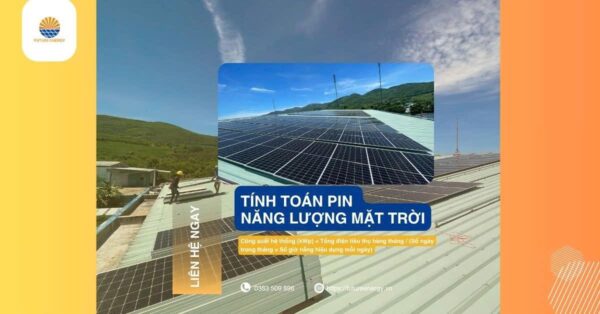 Tính Toán Pin Năng Lượng Mặt Trời Tính Toán Pin Năng Lượng Mặt Trời