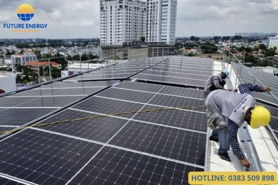 Dự án điện mặt trời áp mái 1MWp tại Bà Rịa Vũng Tàu