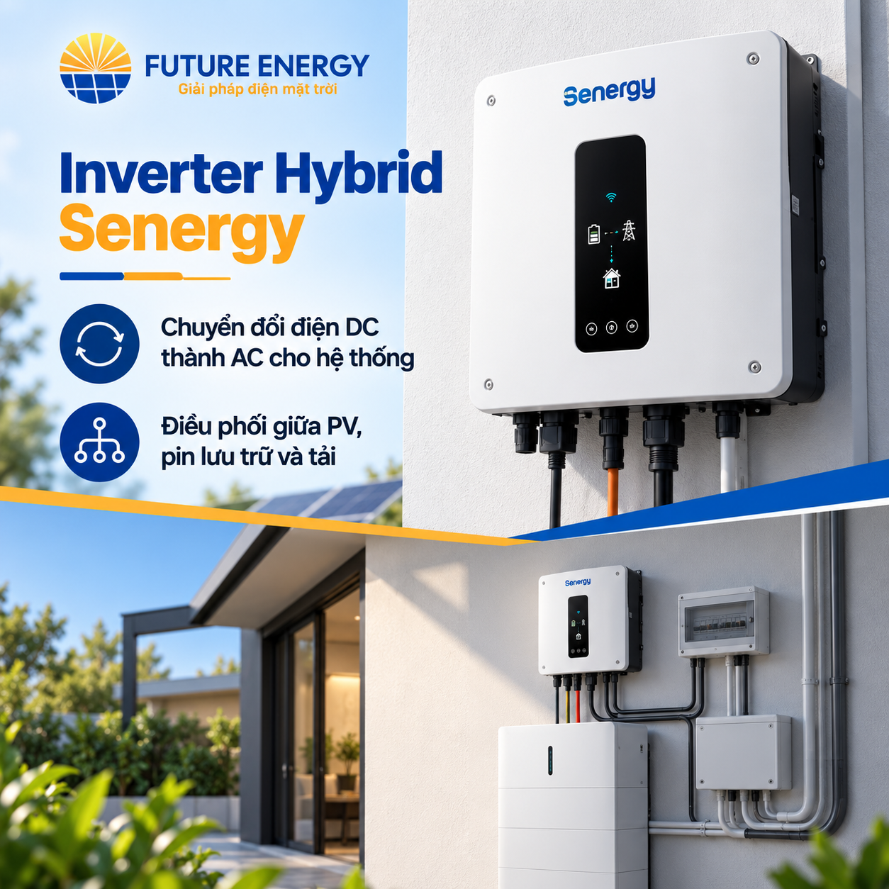 Inverter điện mặt trời Senergy Future Energy