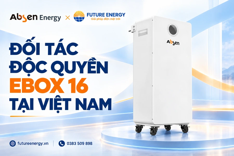 Absen Energy và Future Energy hợp tác độc quyền Ebox 16 tại Việt Nam