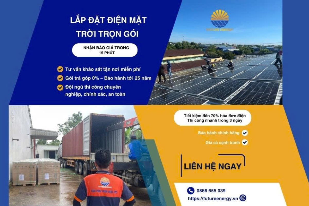 Lắp Đặt Điện Mặt Trời Trọn Gói Lắp Đặt Điện Mặt Trời Trọn Gói